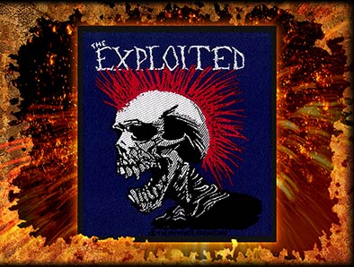 Patch THE EXPLOITED Mohican Multicolour