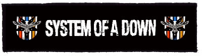 Patch System of a Down Logo (superstrip) (HBG)