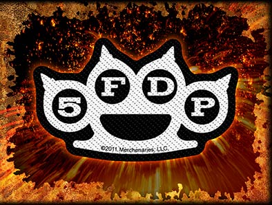 Patch Five Finger Death Punch - Knuckles cut out