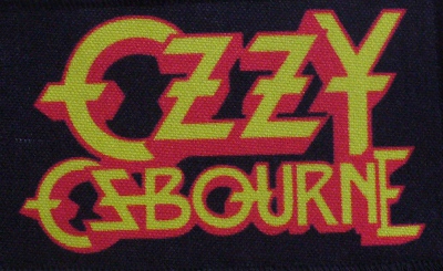 Patch OZZY OSBOURNE Logo (HBG)