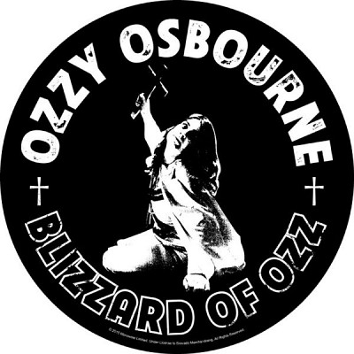 Backpatch OZZY OSBOURNE - Blizzard Of Ozz