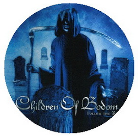 Insigna 2,5 cm CHILDREN OF BODOM Follow the Reaper (HBG)