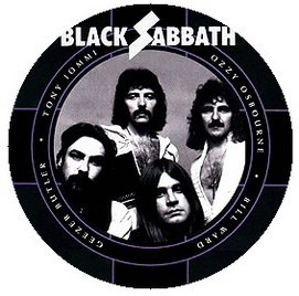 Insigna 2,5 cm BLACK SABBATH Band 74 (HBG)