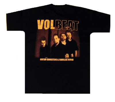 Tricou VOLBEAT Guitar Gangster and Cadillac Blood TR/FR/002
