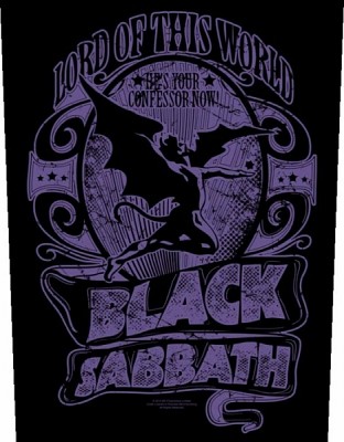 Backpatch Black Sabbath - Lord Of This World BP1041