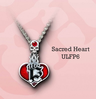 ULFP6 Medalion Sacred Heart cu craniu (lichidare stoc)