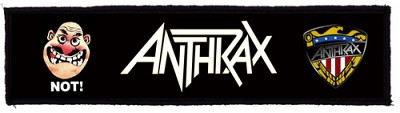 Patch Anthrax Not (superstrip) (HBG)