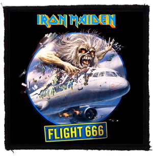 Patch Iron Maiden Flight 666 (HBG)