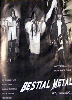 BESTIAL METAL NR.2 IUNIE 2001