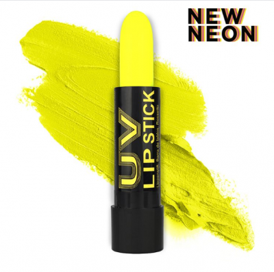 Ruj Neon UV Stargazer NEON COLOUR LIPSTICK -  Neon Yellow Lip