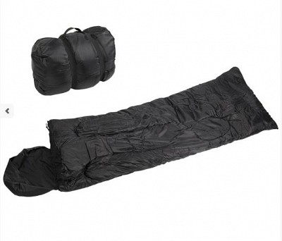 Sac de dormit  (185 x 75 cm)  14101002   BLACK ′PILOT′ SLEEPING BAG