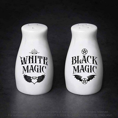 Set condimente MRSP4 - White Magic / Black Magic: Salt & Pepper Set