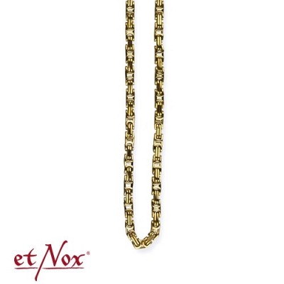 SKK0450G Colier de inox  auriu King s Chain (50 cm)
