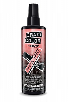 Spray pentru par Crazy Color Pastel Spray Peachy Coral