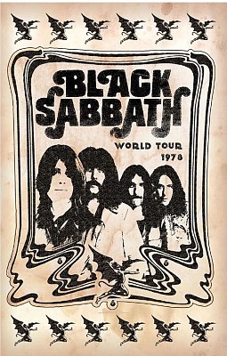 Steag BLACK SABBATH - WORLD TOUR 1978
