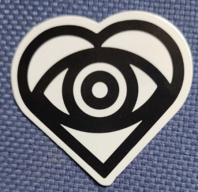 Sticker (abtibild) All Time Low Heart Logo (JBG)