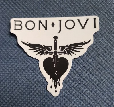 Sticker (abtibild) Bon Jovi Logo (JBG)