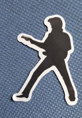 Sticker (abtibild) Elvis Presley Shadow (JBG)