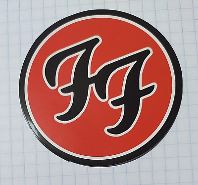 Sticker (abtibild) mic Foo Fighters (JBG)