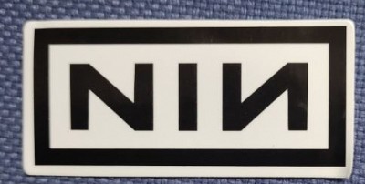 Sticker (abtibild) NINE INCH NAILS Logo (JBG)