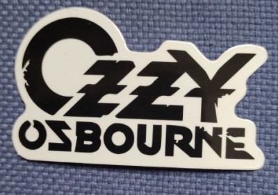 Sticker (abtibild) OZZY OSBOURNE Logo (JBG)
