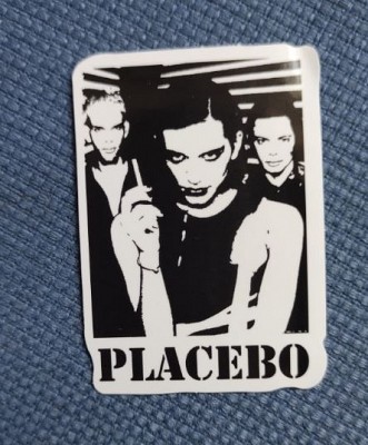Sticker (abtibild) Placebo (JBG)