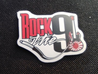 Sticker (abtibild) Rock the 90s guitar (JBG)