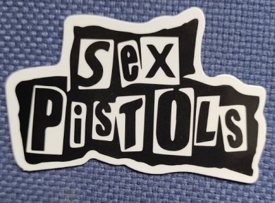 Sticker (abtibild) SEX PISTOLS Logo (JBG)