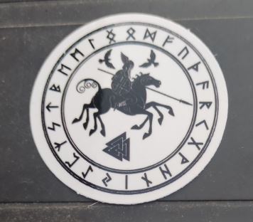 Sticker (abtibild) Viking -  Odins Horse (JBG)