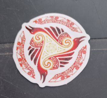 Sticker (abtibild) Viking - Red Birds (JBG)