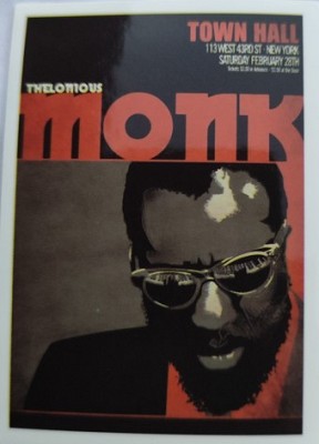 Sticker-afis Thelonious Monk