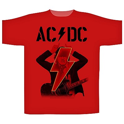 Tricou AC/DC - ANGUS PWR UP (RED TEE)  ST2443