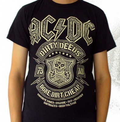 Tricou AC/DC Dirty Deeds TR/FR/LK