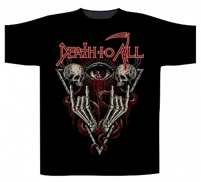 Tricou DEATH TO ALL - Horns ST2542