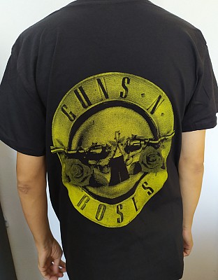 Tricou GUNS N ROSES New Bullet Logo TR/FR/LK