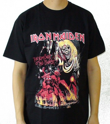 Tricou IRON MAIDEN The Number of the Beast TR/FR/LK