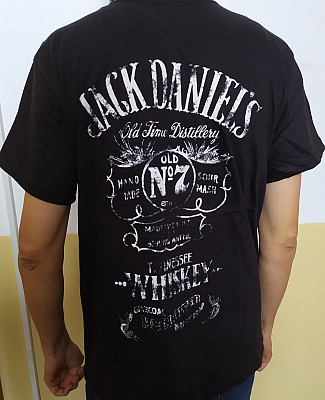 Tricou JACK DANIELS Vintage Label TR/FR/LK