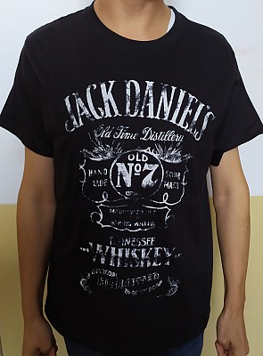Tricou JACK DANIELS Vintage Label TR/FR/LK