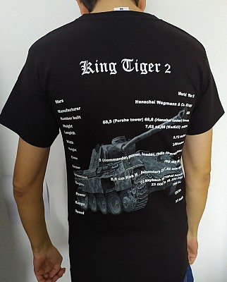 Tricou WAR - KING TIGER 2 TR/FR/350