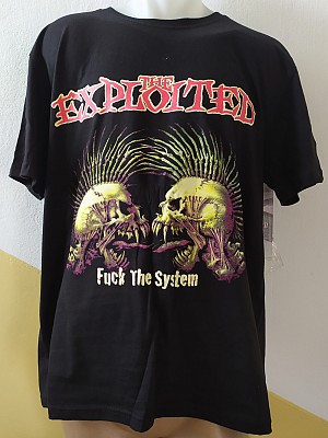 Tricou THE EXPLOITED Fuck the System TR/FR/LK