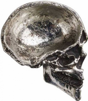 Vas decorativ de rasina V60 Half Skull (Colectia Alchemy Vault)