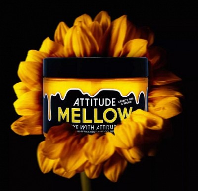 Vopsea semi-permanenta galbena Attitude Mellow Yellow