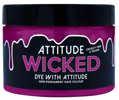 Vopsea semi-permanenta mov Attitude Wicked Purple