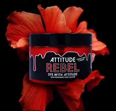 Vopsea semi-permanenta rosie Attitude Rebel Red