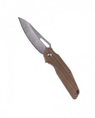 WOOD FOLDING KNIFE WITH STEEL BLADE Art.No.15317700