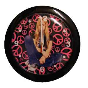 Ceas de perete AVRIL LAVIGNE PEACE
