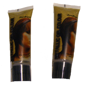GOLD Metallic Hair Gel