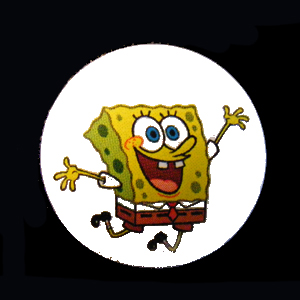 Insigna mica SPONGE BOB model 6