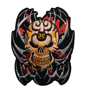 Patch de lipit Craniu cu tatuaj