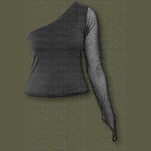 Girlie P002F413 - GOTHIC ROCK One Shoulder (Lichidare stoc!)